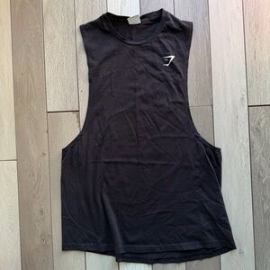 Gymshark Black Sleeveless Tank